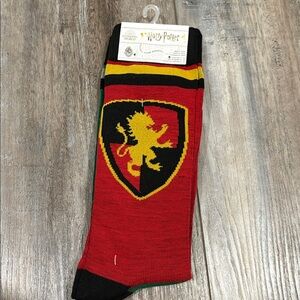Wizarding World Harry Potter Slytherin & Gryffindor sock set NEW